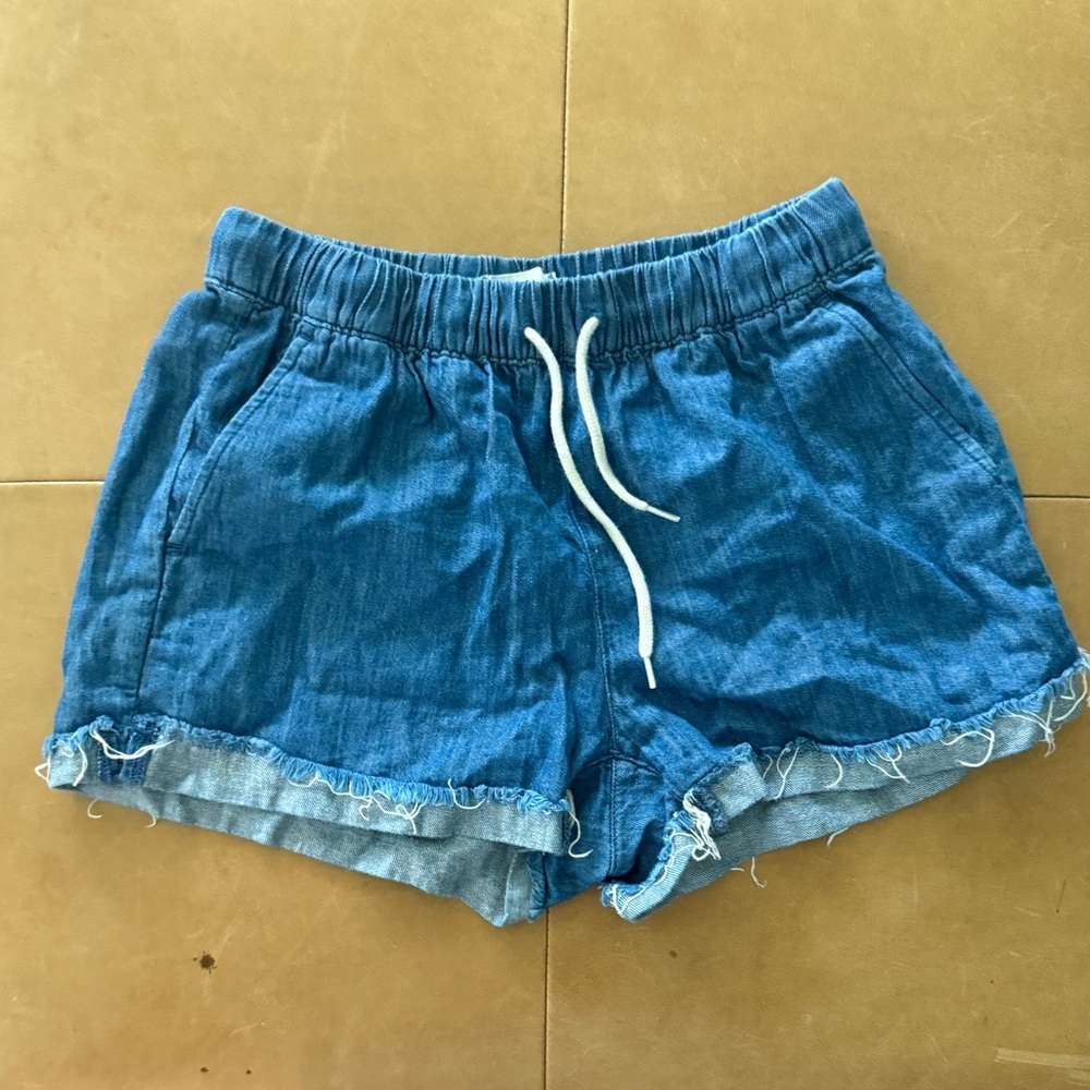Madewell Cotton Linen Blend Shorts XS